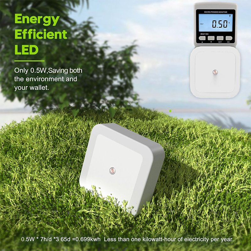 Smart Night Sensor Light Bulb | Automatic ON/Off Dim LED | Energy-Efficient - Pack of 2 - Image 4