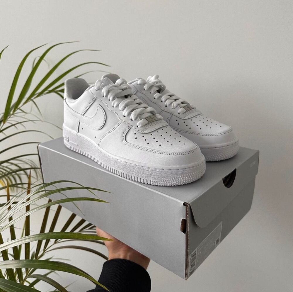 Nike Airforce 1 Low Pure White ( With OG Box & Dust Bag ) - Image 5