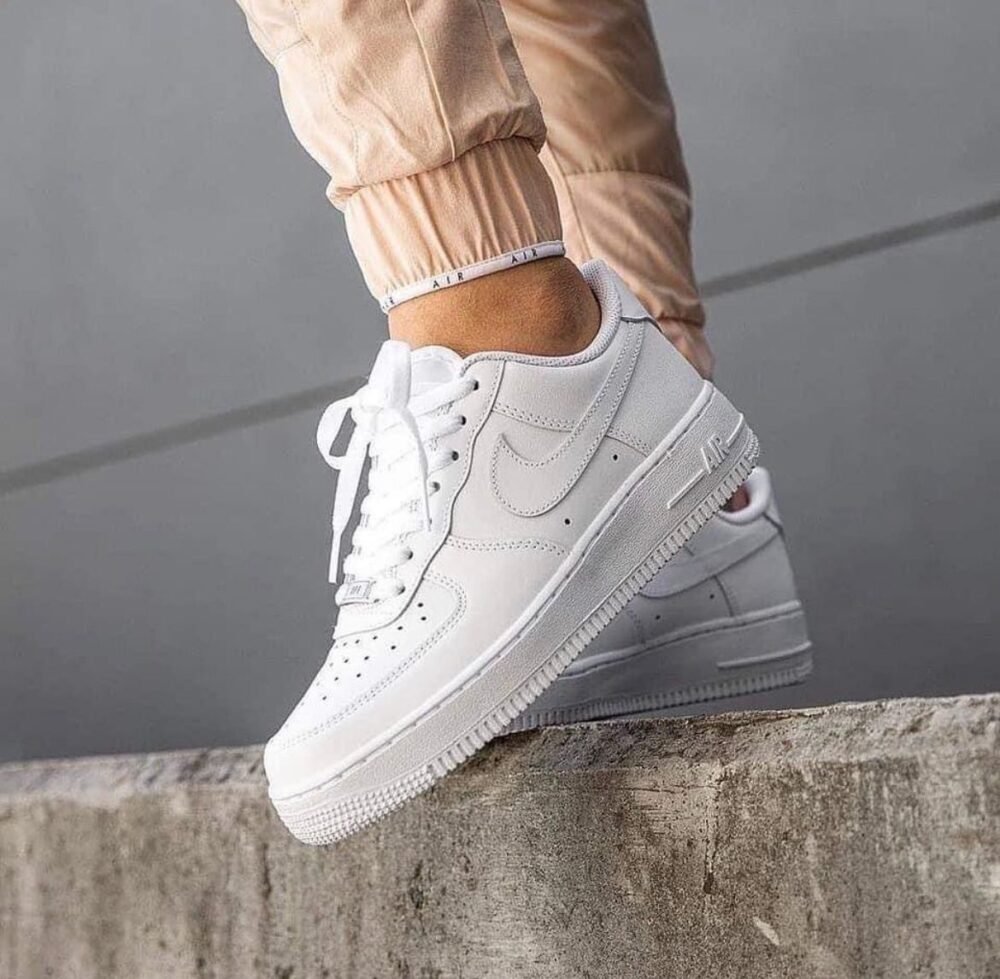 Nike Airforce 1 Low Pure White ( With OG Box & Dust Bag ) - Image 3